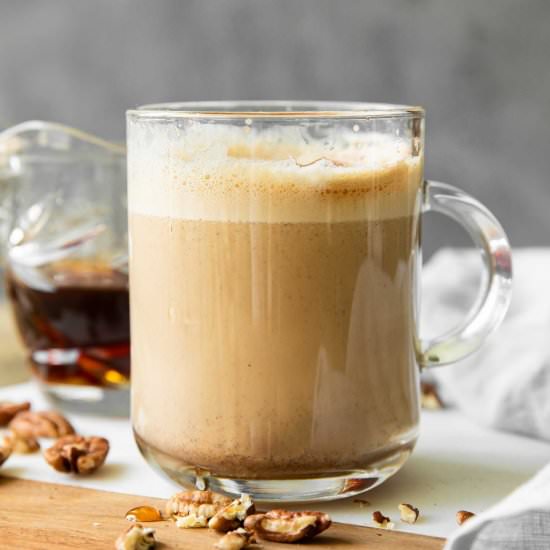 Maple Pecan Latte (Starbucks Copy) - Recipe photo by Desserts And Drinks
