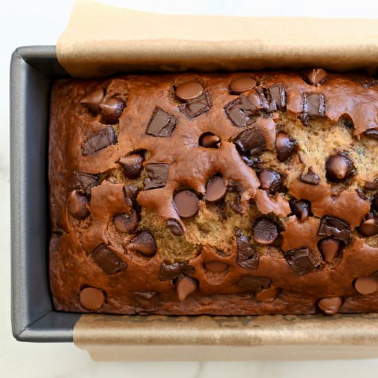 Buttermilk Banana Bread - Recipe photo by justataste