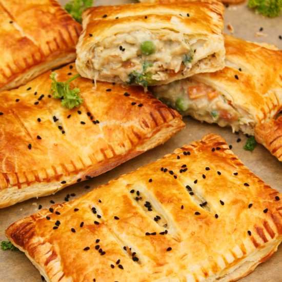 Chicken Pot Pie Hand Pies - Recipe photo by Paromita Mandal