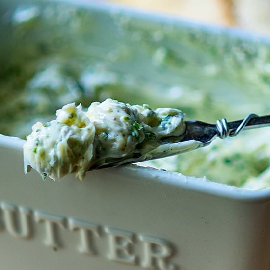 How to Make Garlic Butter - Recipe photo by Chicken Fried Kitchen