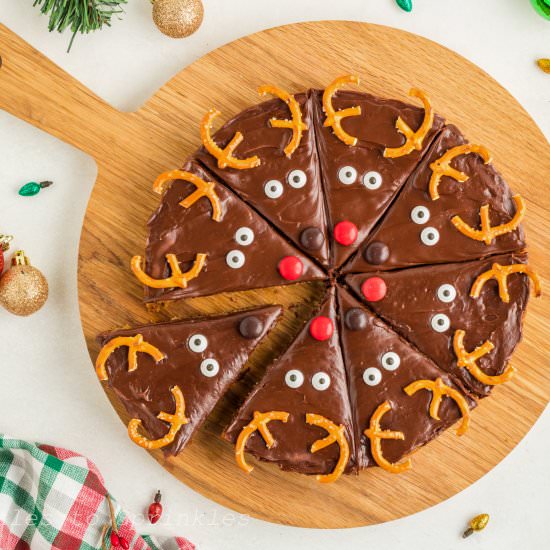 Reindeer Cookie Bars - Recipe photo by sparkles to sprinkles