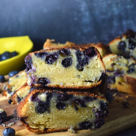 Lemon Blueberry Loaf Cake - Recipe photo by Mummys FastandEasy