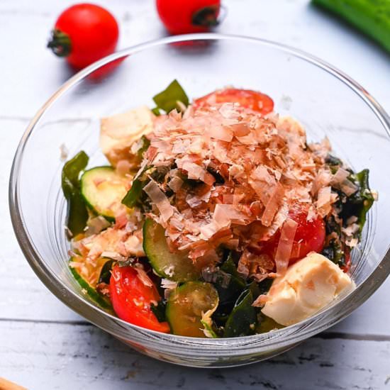 Japanese Wakame Salad - Recipe photo by Sudachi Recipes