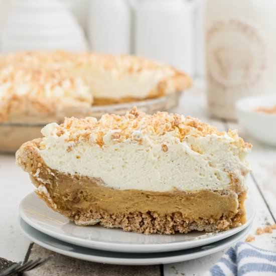 Amish Peanut Butter Pie - Recipe photo by thecaglediaries