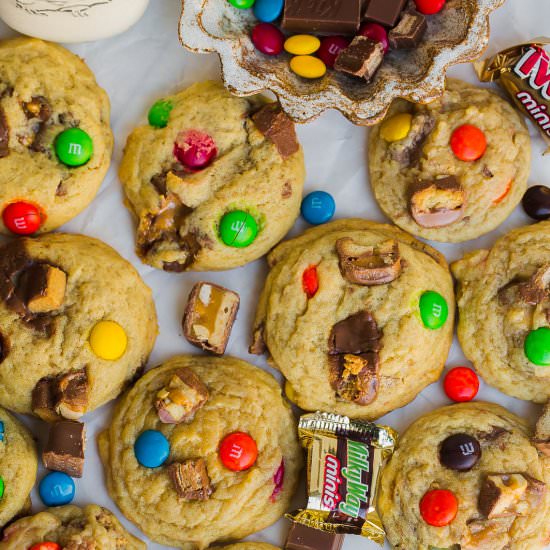 Halloween Candy Cookies - Recipe photo by Kathryns.kitchen.blog