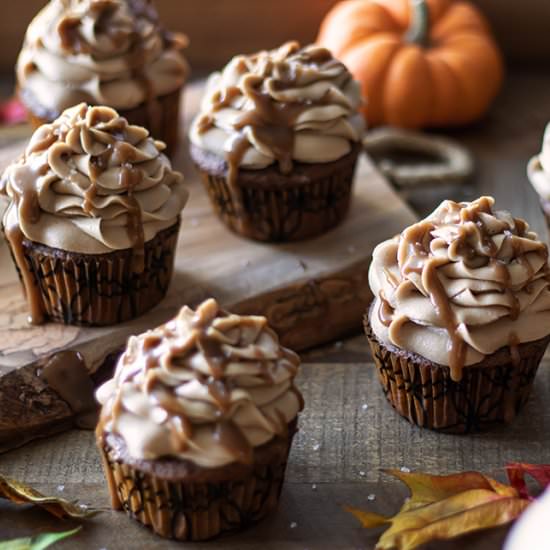 Pumpkin Espresso Cupcakes - Recipe photo by URBANBAKES