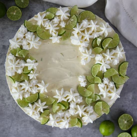 No Bake Key Lime Cheesecake - Recipe photo by Man Meets Oven