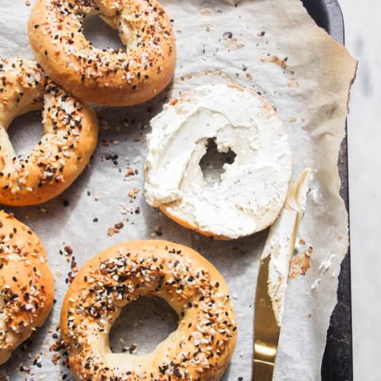 2 Ingredient Greek Yogurt Bagels - Recipe photo by DishedbyKate