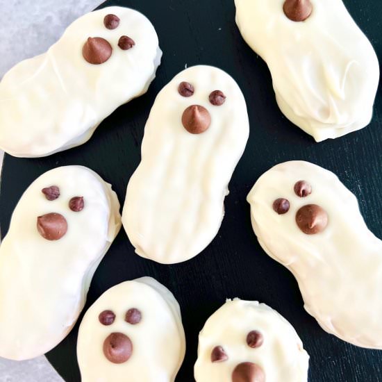 Nutter Butter Ghosts - Recipe photo by theshortordercook