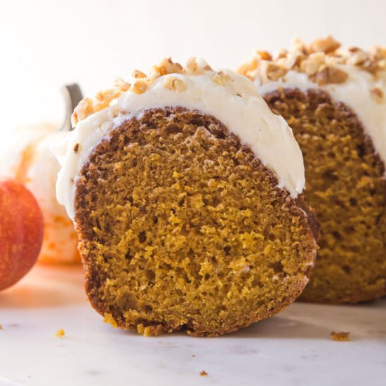 Pumpkin Bundt Cake - Recipe photo by giftofhospitality