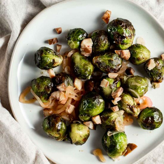 Air Fryer Frozen Brussels Sprouts - Recipe photo by Went Here 8 This