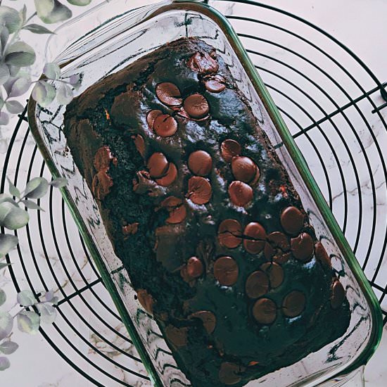 Healthy Chocolate Zucchini Bread - Recipe photo by livingsmartandhealthy