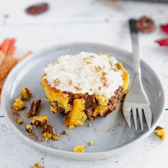 Keto Sugar Free Pumpkin Rolls - Recipe photo by fitandfull