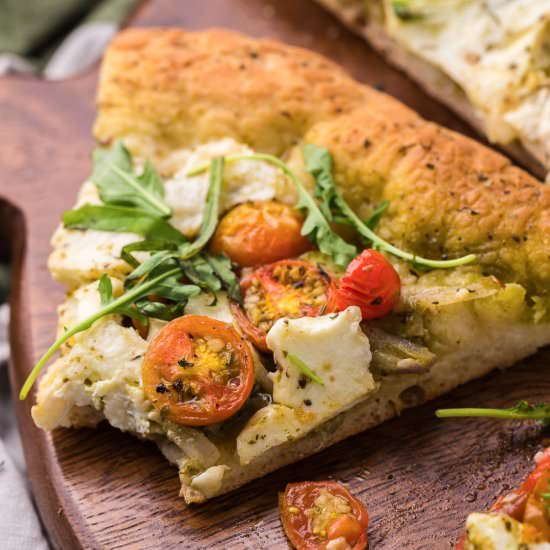Burrata Pizza - Recipe photo by CallMePMc