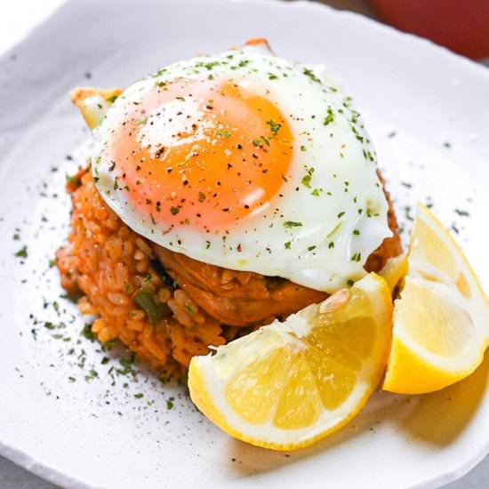 Japanese Ketchup Rice - Recipe photo by Sudachi Recipes