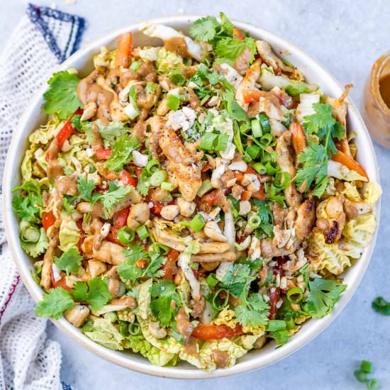 CHINESE CHICKEN SALAD - Recipe photo by healthyfitnessmeals