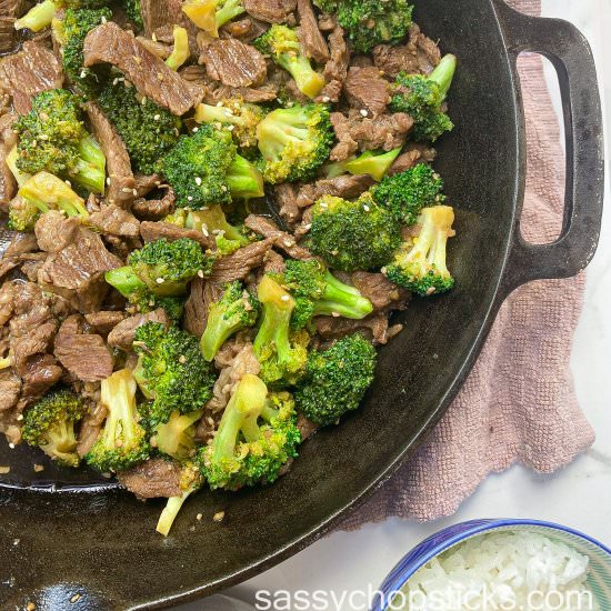 Beef and Broccoli - Recipe photo by sassychopsticks9