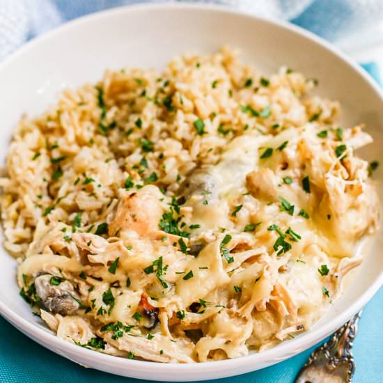 Slow Cooker Cream Cheese Chicken - Recipe photo by Family Food on the Table