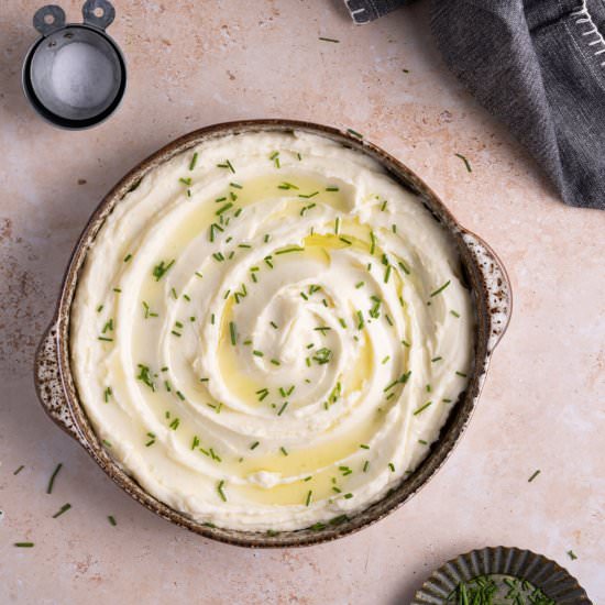 30 Minute Truffle Mashed Potatoes - Recipe photo by marleysmenu