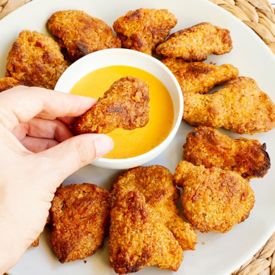 Buffalo Vegan Chicken Wings - Recipe photo by MyPurePlants