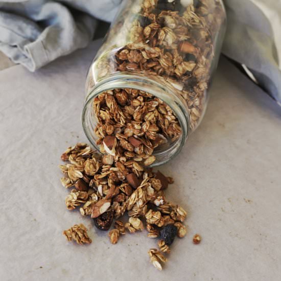 Defintive Guide to WFPB Granola - Recipe photo by anarchycuisine