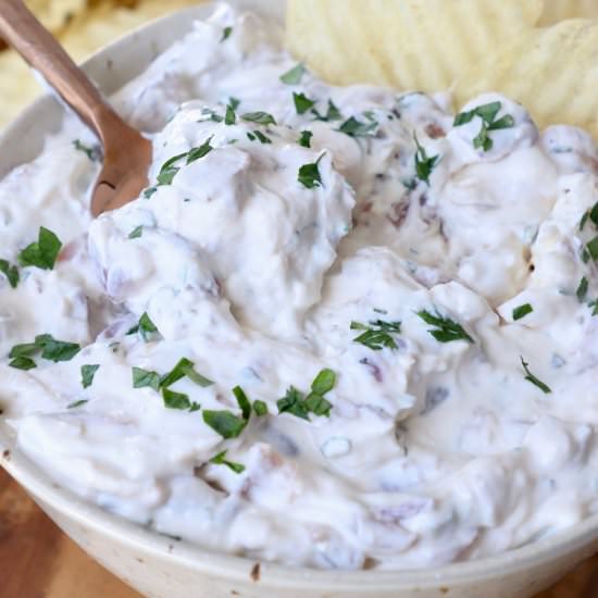 French Onion Dip - Recipe photo by Whitney Bond