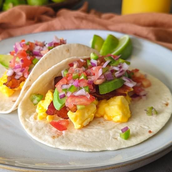 Breakfast Tacos - Recipe photo by thecandidcooks