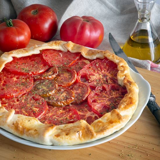 GALETTE DE TOMATES - Recipe photo by JUEGODESABORES