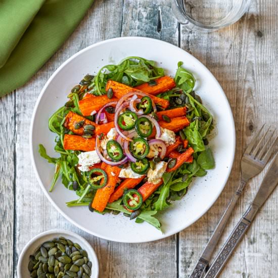 Air Fried Carrot Salad - Recipe photo by Searchingforspice