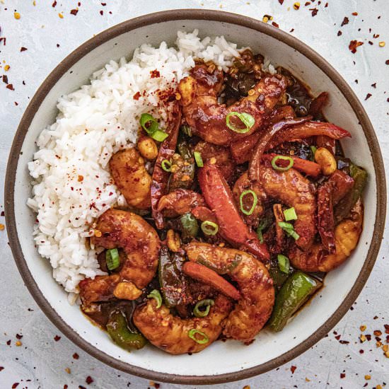 Kung Pao Shrimp - Recipe photo by ChiliPepperMadness