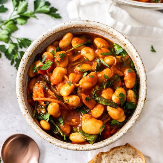 Butter Bean Stew - Recipe photo by itsnotcomplicatedrecipes