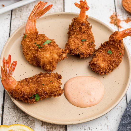 Butterfly Shrimp Recipe - Recipe photo by thecaglediaries