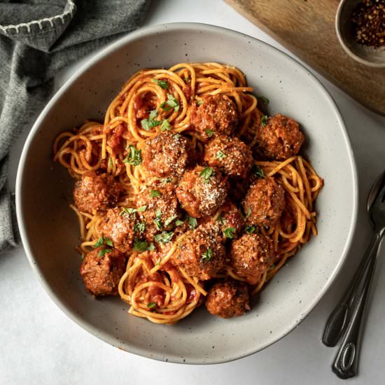 1-Bowl Vegan Meatballs - Recipe photo by my quiet kitchen