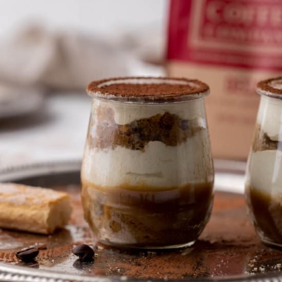 Caramel macchiato tiramisu cups - Recipe photo by lifestyleofafoodie
