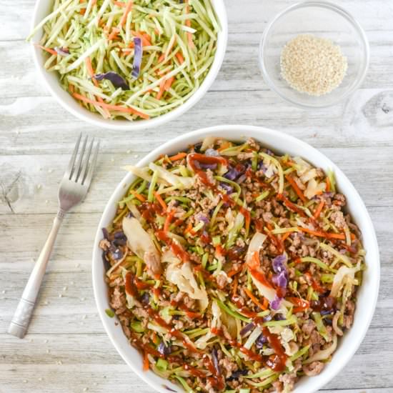 keto egg roll in a bowl - Recipe photo by heyketomama