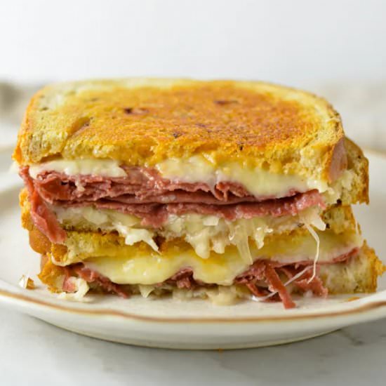 Reuben Sandwich - Recipe photo by atasteofmadness