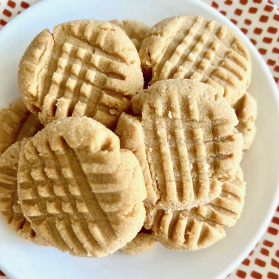 Toaster Oven Peanut Butter Cookies - Recipe photo by theshortordercook