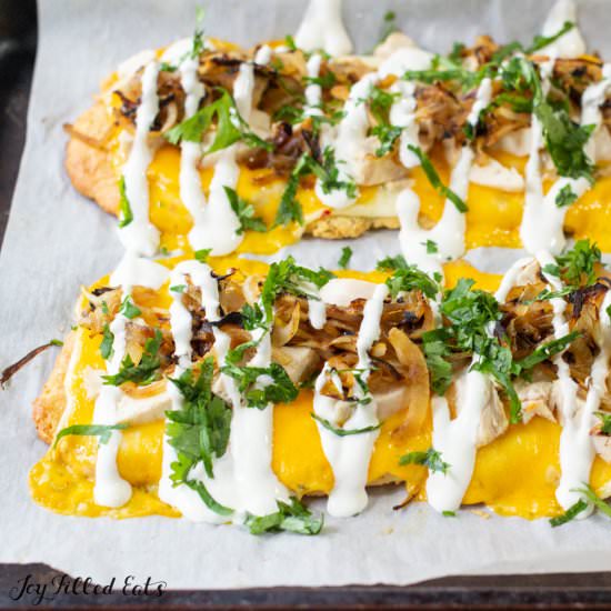 Low Carb Flatbread - Recipe photo by Joy Filled Eats