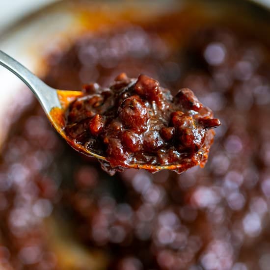 Bacon Jam with BBQ Sauce - Recipe photo by Flaevor