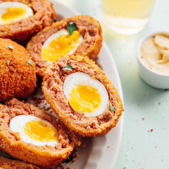 Vegetarian Scotch Eggs - Recipe photo by liveeatlearn