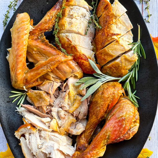 How to Carve a Turkey - Recipe photo by TastefullyGrace