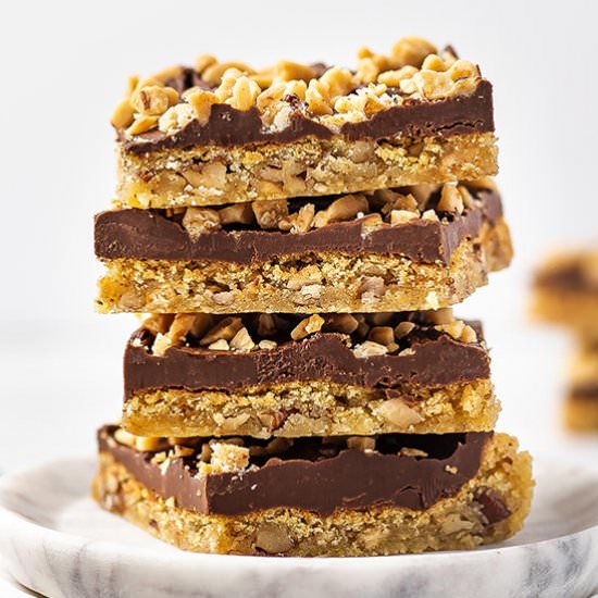 Praline Crunch Bars - Recipe photo by bellyfull