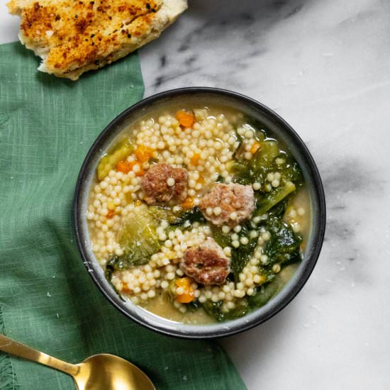 Easy Italian Wedding Soup - Recipe photo by JawnsICooked