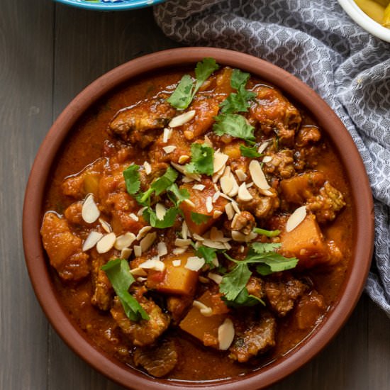 Lamb Tagine With Apricots & Squash - Recipe photo by Cooking Gorgeous