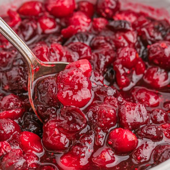 Cranberry Sauce - Recipe photo by grandbabycakes