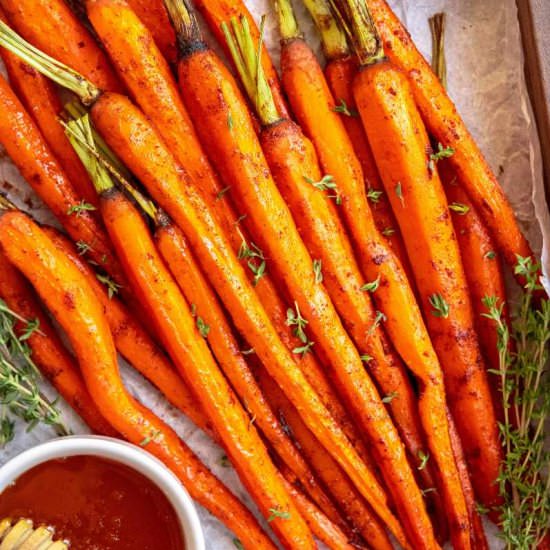 Honey Glazed Carrots Recipe - Recipe photo by wholefully