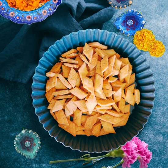 Namak Para [NImki] - Recipe photo by livingsmartandhealthy