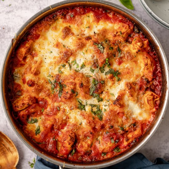 Baked Cheese Tortellini - Recipe photo by The Last Food Blog