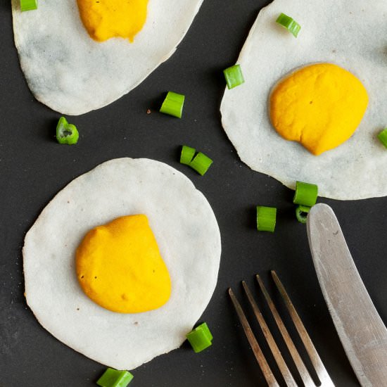 Vegan Fried Eggs - Recipe photo by MyPurePlants