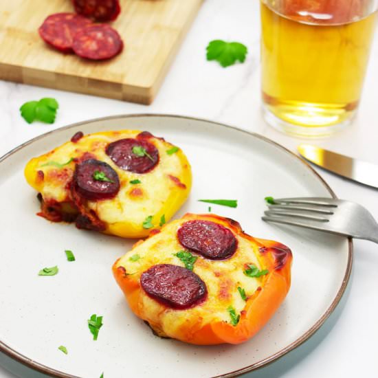 Mozzarella and Chorizo Peppers - Recipe photo by fooodlove